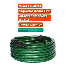 Mangueira Trancada Conjunto Completo P/ Jardim 30 Metros Cor Verde Foto mini 2