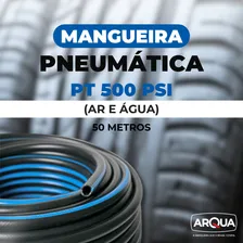Mangueira Trançada Pneumática Pt500 Preta 5/16 X3,0mm 50m Cor Preto Foto mini 3