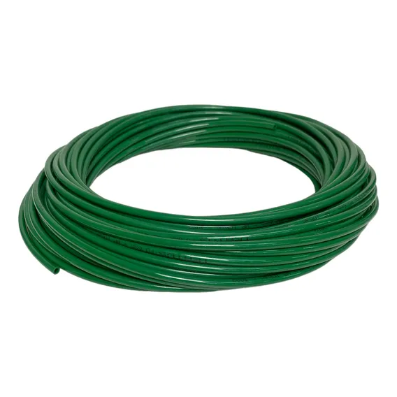 Mangueira Tubo Pneumática Pu 4mm Poliuretano Verde 1mt Foto 1