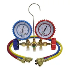Manifold Ar Condicionado R12 R22 R134 R404 Mang. 90cm Vulkan Foto mini 1