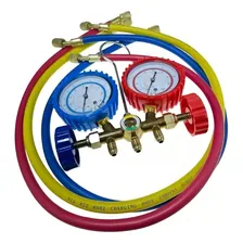 Manifold Ar Split Gás R12 R22 R404a R134a Ar Condicionado Foto mini 2