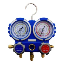 Manifold Gas R12 R22 R134 R404 Com Mangueira 1,5mt Eos Foto mini  2