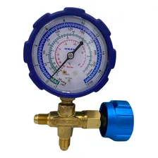 Manifold Manometro Baixa Ar Condicionado R134 R22 R410 R404 Foto mini 2
