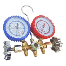 Manifold Para Gás R12, R22, R134 E R404 + Mangueiras 90 Cm Foto mini 2