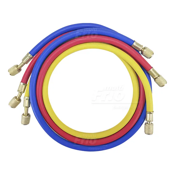 Manifold R410 Com Mangueiras 90cm Suryha Foto 1