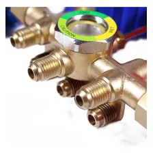 Manifold R410 Suryha Kit Com Maleta + Mangueira 150cm 1,5mt Foto mini 4