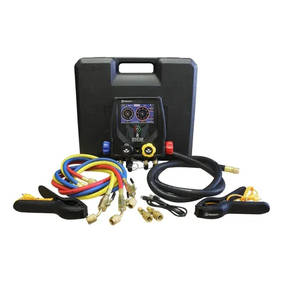 Manifold Spartan Mastercool 4 Vias Completo Foto 1