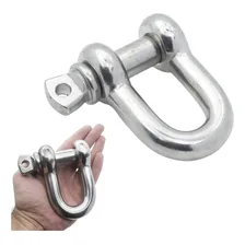 Manilha Aço Inox Grande 3/4pol Cap 4,5 Toneladas 4500kg Foto mini 1