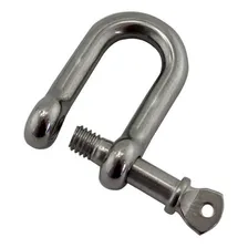 Manilha Tornel Balão Tipo Reta Em Aço Inox 12 Mm Carga 400kg Foto mini  2