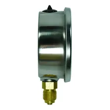 Manômetro Dn63mm 60 Bar / 900 Psi 1/4 Bsp Cx Inox Genebre Foto mini  2