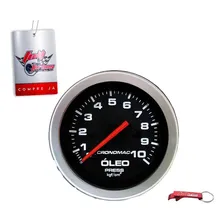 Manômetro Óleo 52mm Mecânico 10kg Sport Foto mini 1