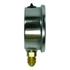 Manômetro Dn63mm 100 Bar / 1500 Psi Caixa Inox Glicerina 1/4 Foto mini  3