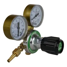 Manometro Pressão Oxigenio Cilindro Conjunto Ppu Lynus Foto mini  2