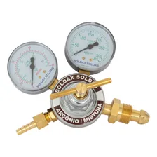 Manometro Registro Regulador Gas Argonio Mig Tig + Mangueira Foto mini  3