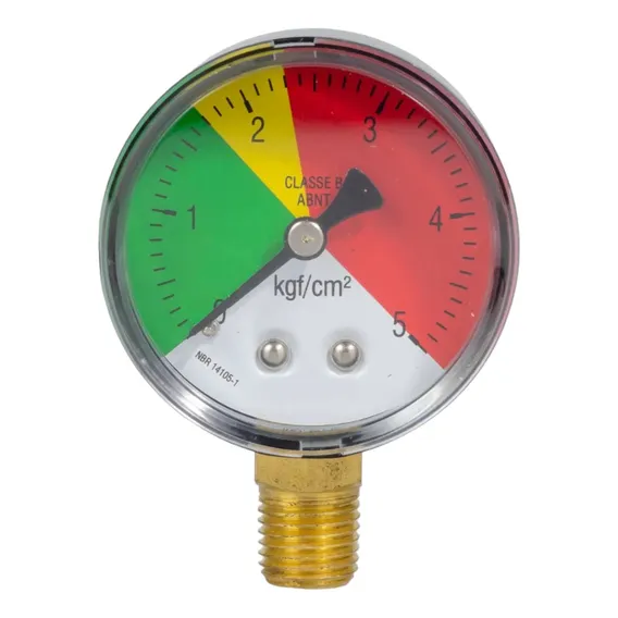Manometro Relogio Para Regulador De Co2 Chopp 0 A 5 Kg Saida Foto 1