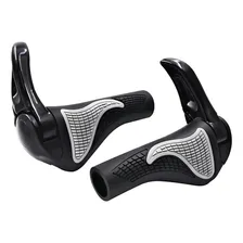 Manopla Anatômica Com Bar Ends Confort De Guidão Bicicleta Cor Preto Foto mini 4