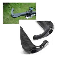Manopla Anatômica Com Bar Ends Confort De Guidão Bicicleta Cor Preto Foto mini 3
