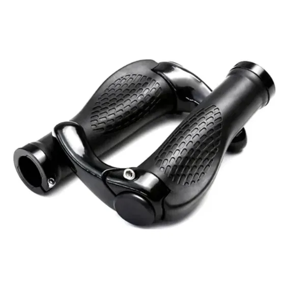 Manopla Anatômica Bike Bicicleta Guidão Ergonomica Com Bar End Vgm Foto 1