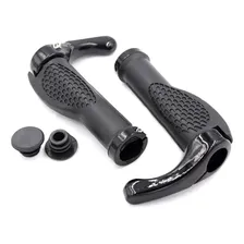 Manopla Anatômica Bike Bicicleta Guidão Ergonomica Com Bar End Vgm Foto mini  2