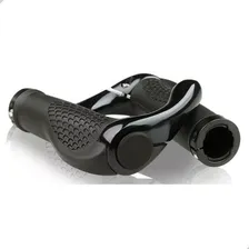 Manopla Anatomica Gel Trava Bar End /bike/bibicleta/ciclismo Cor Preto Foto mini 3