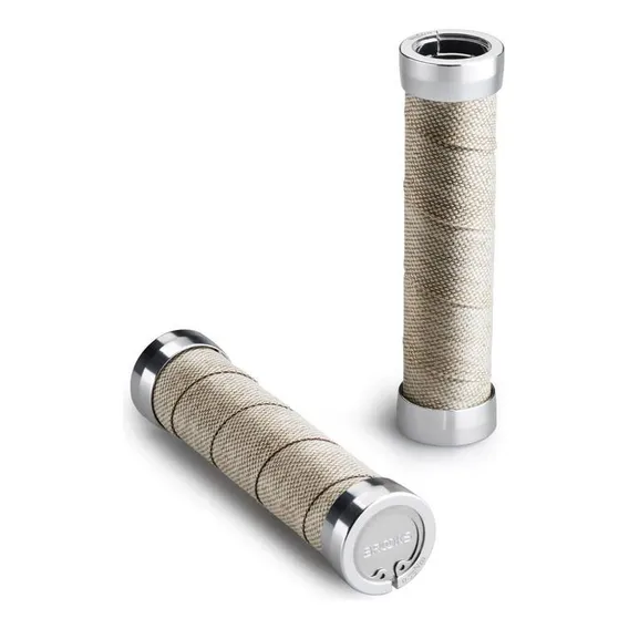 Manopla Bike Brooks Slender 130mm E 100mm Cambium Natural Foto 1