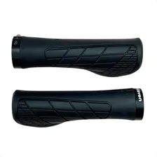 Manopla Bike Mtb Com Trava Borracha Anatomica 130mm Preto Foto mini 2