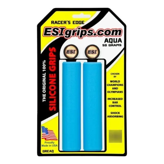 Manopla Esigrip Racers Edge ** Mtb Cor Manopla Esigrip Acqua Azul-celeste Foto 1