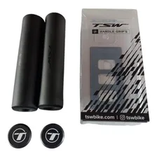 Manopla Mtb Light Silicone Preto Foto mini 3