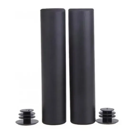 Manopla Mtb Light Silicone Preto Foto 1