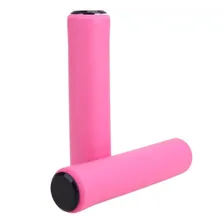 Manopla Punho Bike Mtb High One Silicone 135mm - Rosa Foto mini  3