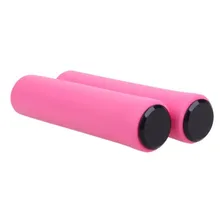 Manopla Punho Bike Mtb High One Silicone 135mm - Rosa Foto mini  2