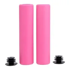 Manopla Punho Bike Mtb High One Silicone 135mm - Rosa Foto  mini 1