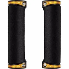 Manopla Punho Crankbrothers Cobalt C/ Trava De Bike Dourado Cor Preto/dourado Foto mini 1
