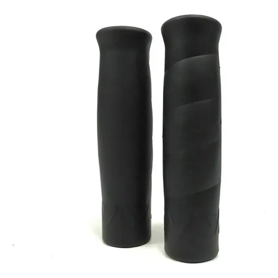 Manopla Punho Mtb Super Confort Gel Preto Amr Bike Preto Foto 1