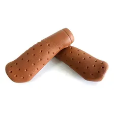 Manopla Punho Para Bike Elleven Espuma Borracha Mtb Marrom Foto mini 2