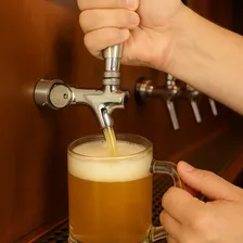 Manopla Tap Handle Cromado P/ Torneira Chopp Italiana/ Belga Foto mini 4