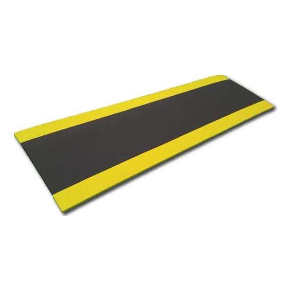 Manta 1 Metro Em Eva Autoadesivo / Protetor Parede Garagem Cor Preto e amarelo Simplefix Foto 1
