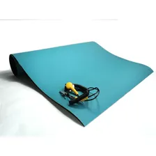 Manta Antiestatica Esd Azul 2 Camadas Statron 1300x600mm Foto mini  2