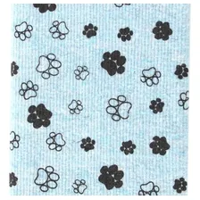 Manta Cobertor Pet 60x90cm Azul Com Estampas Foto mini 3