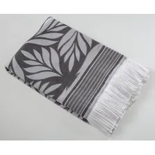 Manta Decorativa Para Sofá Pequena Cor Marrom Foto  mini 1