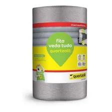 Manta Fita Asfáltica Autoadesiva Aluminizada Quartzolit Veda Tudo - 20cmx10m Foto mini 1
