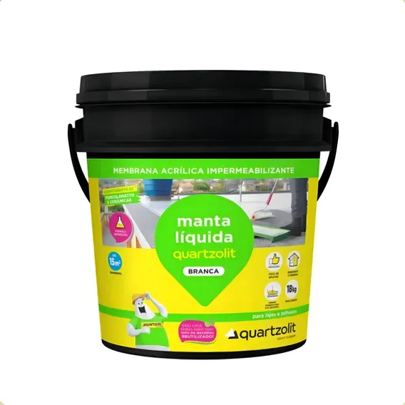 Manta Líquida 18kg Branca Quartzolit Weber Quartzolit Foto 1