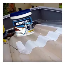 Manta LĂquida Emborrachada AcrĂlica Telhado Laje Bidim 4kg Foto mini 4