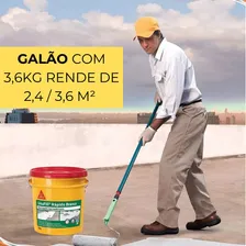 Manta Liquida Sikafill Rápido 3,6kg Branco - Sika Foto mini  3