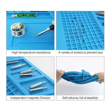 Manta Magnetica Anti Estatica Tapete Para Assistencia Cor Azul Foto mini 4