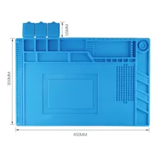 Manta Magnetica Anti Estatica Tapete Para Assistencia Cor Azul Foto mini  3