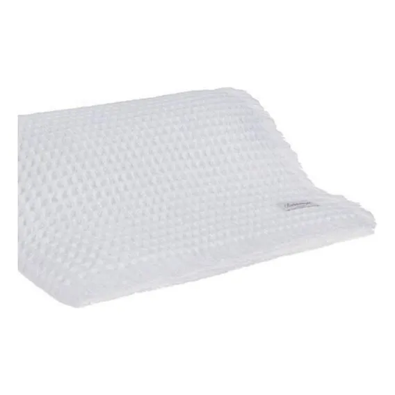 Manta Piquet Buddemeyer Luxus 150x200 Branca Foto 1
