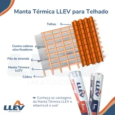 Manta Térmica Dupla Face 10m² Premium LLEV + Fita de Emenda Foto mini 3