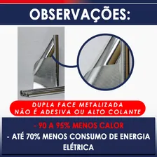 Manta Térmica Para Telhado Dupla Face 25m² Impermeável Foto mini  3