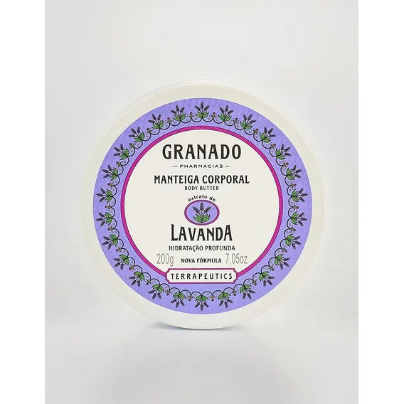 Manteiga Corporal Granado Terrapeutics Lavanda 200g Foto 1